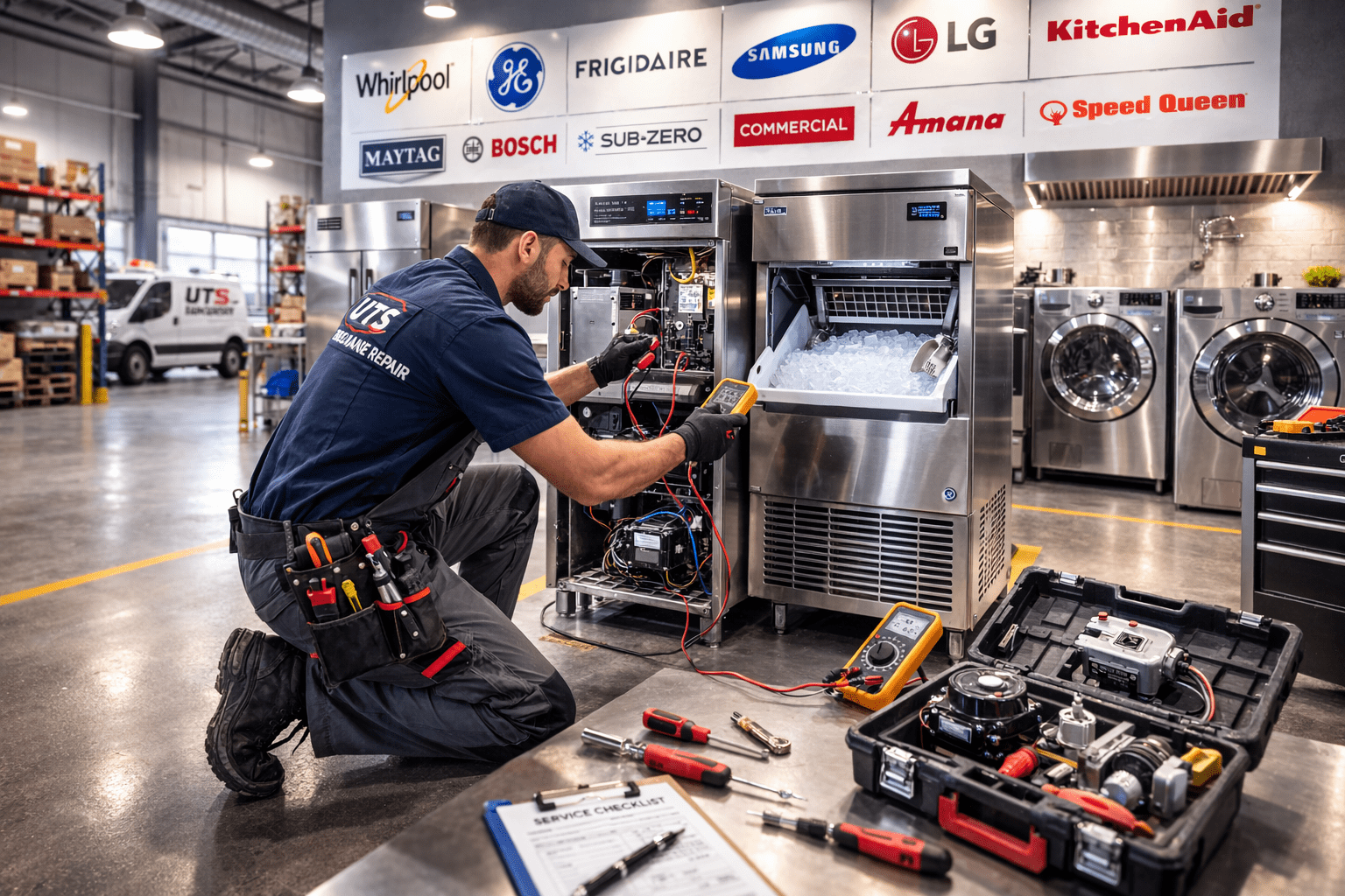 SERVICES Major appliance brands serviced for residential and commercial repairs in Northern NJ