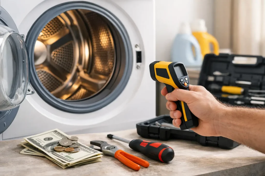 Dryer Not Heating Repair Cost Guide