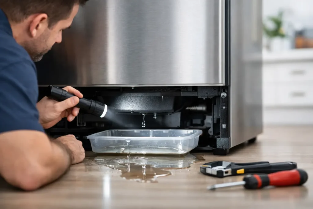 How to Fix Leaking Refrigerator Issues