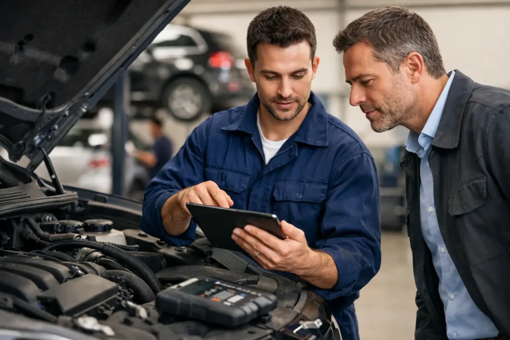 Upfront Diagnosis Before Repair Benefits