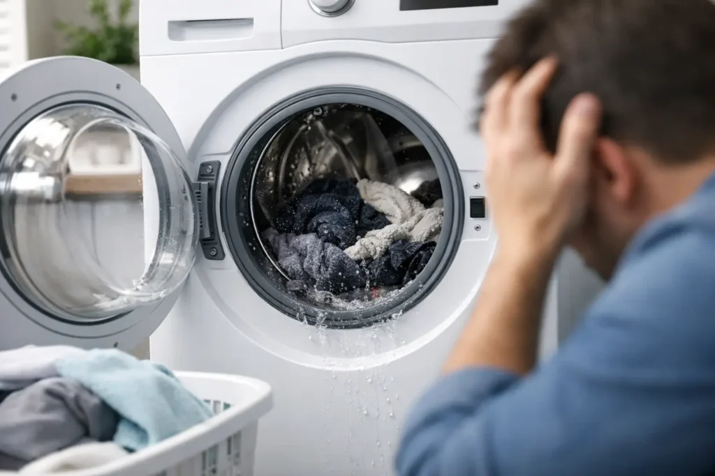 Washer Drains but Won’t Spin?