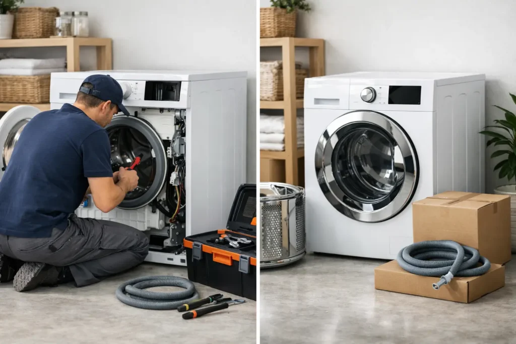 Washer Repair: When to Fix vs Replace